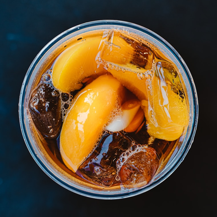Trà đào cam sả