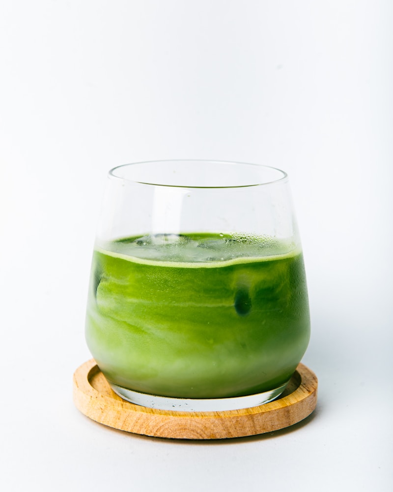 Ly matcha signature Trúc Coffee